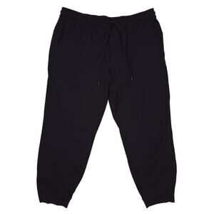 Lululemon Soft Jersey Classic-Fit Mid-Rise Jogger Black Sz 12